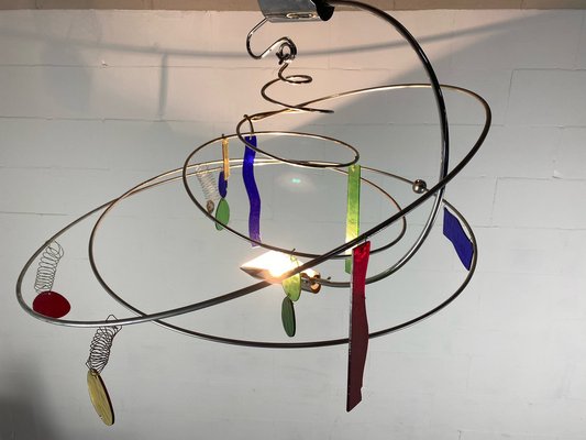 Italian Melissa Sibilla Chandelier by Toni Cordero for Artemide, 1990s-ID-1153917