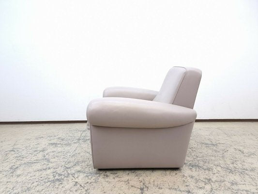 Italian Mickey Chair in Grey Leather from Baxter-BVM-1397481