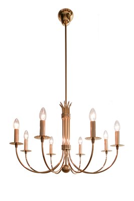 Italian Mid-Century Chandelier by Guglielmo Ulrich, 1945s-MTX-998239