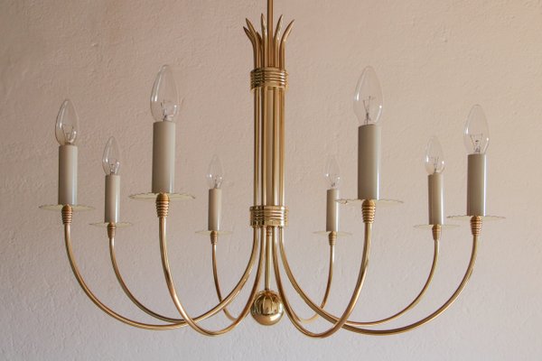 Italian Mid-Century Chandelier by Guglielmo Ulrich, 1945s-MTX-998239