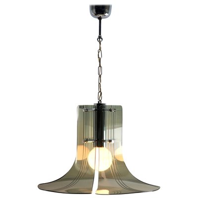 Italian Mid-Century Modern Acrylic Glass Pendant Lamp-MJY-1148910