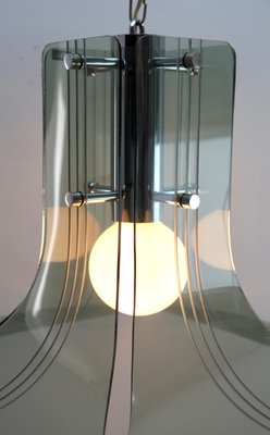 Italian Mid-Century Modern Acrylic Glass Pendant Lamp-MJY-1148910