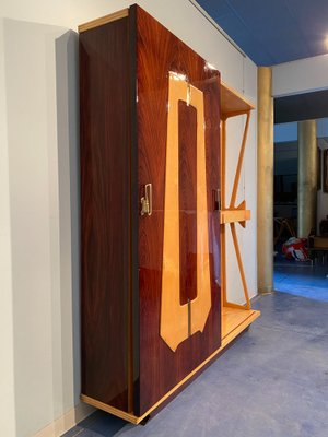 Italian Mid-Century Modern Hallway Wardrobe with Console, 1950s-MTX-1259667