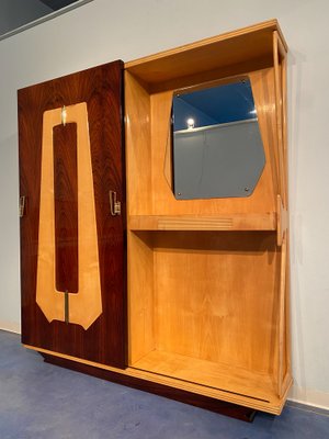 Italian Mid-Century Modern Hallway Wardrobe with Console, 1950s-MTX-1259667