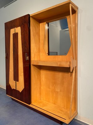 Italian Mid-Century Modern Hallway Wardrobe with Console, 1950s-MTX-1259667