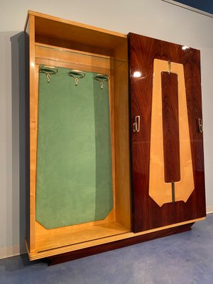 Italian Mid-Century Modern Hallway Wardrobe with Console, 1950s-MTX-1259667