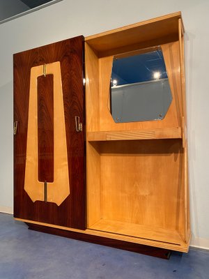 Italian Mid-Century Modern Hallway Wardrobe with Console, 1950s-MTX-1259667