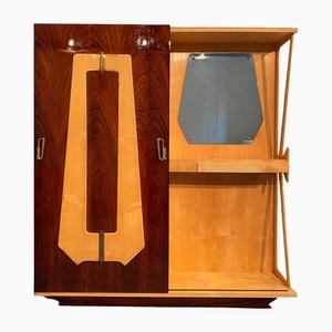 Italian Mid-Century Modern Hallway Wardrobe with Console, 1950s-MTX-1259667