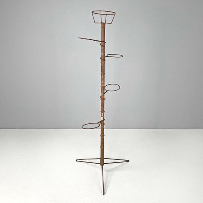 Italian Mid-Century Modern Iron Flowerpot Holder, 1960s-GDD-1823285