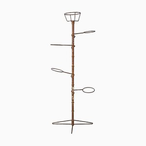 Italian Mid-Century Modern Iron Flowerpot Holder, 1960s-GDD-1823285