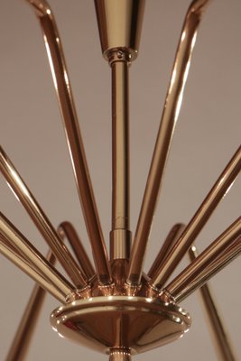 Italian Mid-Century Modern Model 342 Chandelier by Oscar Torlasco for Lumi Milano, 1950s-MTX-1132633