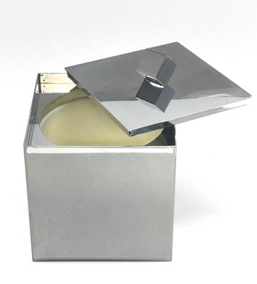 Italian Mid-Century Modern Square Ice Bucket, 1970s-JDR-1349500