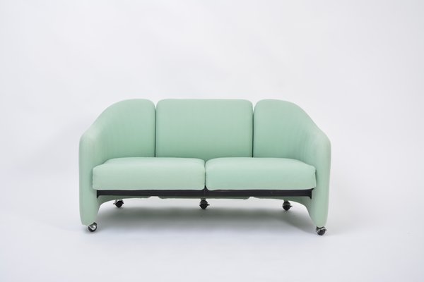 Italian Mid-Century Modern Two-Seater D142 Sofa by Eugenio Gerli for Tecno, 1966-FN-1084314