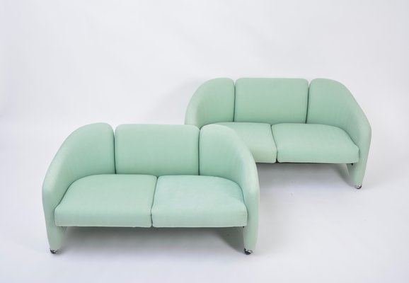 Italian Mid-Century Modern Two-Seater D142 Sofa by Eugenio Gerli for Tecno, 1966-FN-1084314