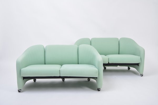 Italian Mid-Century Modern Two-Seater D142 Sofa by Eugenio Gerli for Tecno, 1966-FN-1084314