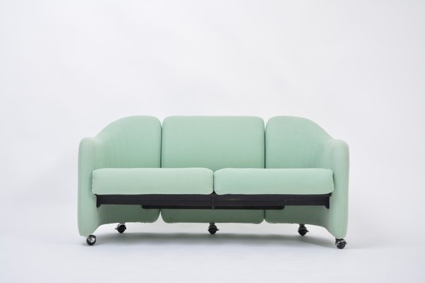 Italian Mid-Century Modern Two-Seater D142 Sofa by Eugenio Gerli for Tecno, 1966-FN-1084314