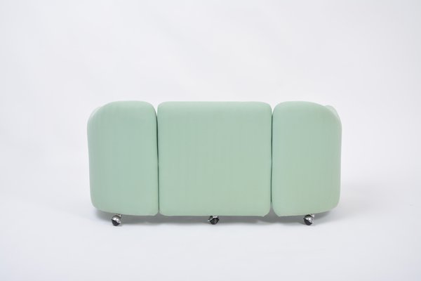 Italian Mid-Century Modern Two-Seater D142 Sofa by Eugenio Gerli for Tecno, 1966-FN-1084314