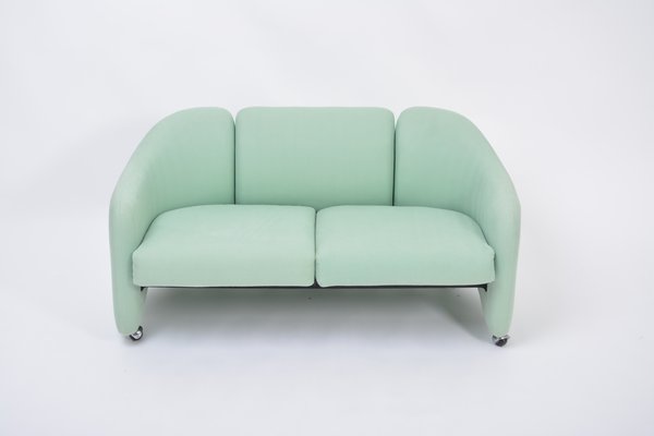 Italian Mid-Century Modern Two-Seater D142 Sofa by Eugenio Gerli for Tecno, 1966-FN-1084314