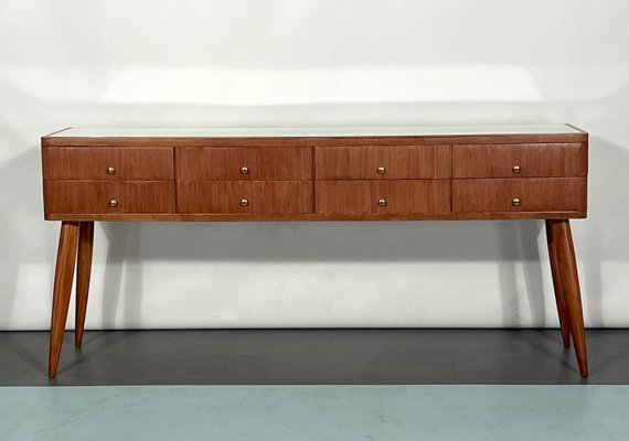 Italian Mid-Century Modern Wood Sideboard, 1950s-OT-1168059