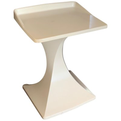 Italian Mid-Century Pedestal Side Table-PSK-1002854