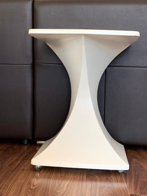 Italian Mid-Century Pedestal Side Table-PSK-1002854