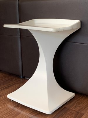 Italian Mid-Century Pedestal Side Table-PSK-1002854