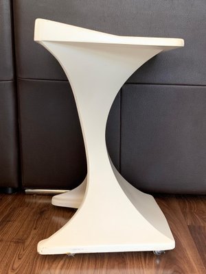 Italian Mid-Century Pedestal Side Table-PSK-1002854