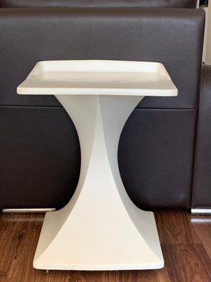 Italian Mid-Century Pedestal Side Table-PSK-1002854