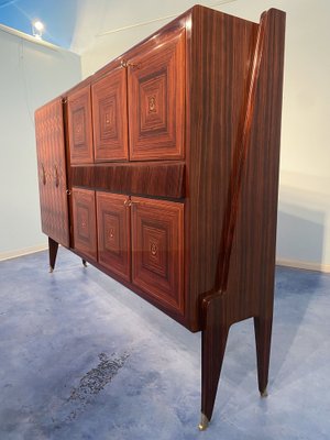 Italian Mid-Century Tall Sideboad in Walnut by Vittorio Dassi, 1950s-MTX-1339071