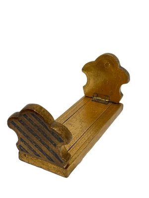 Italian Miniature Sliding Bookend by Cartolerie F. Pineider, 1900s-UCH-1757619