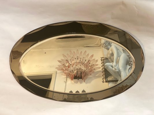 Italian Mirror in the style of Fontana Arte, 1970s-MBH-1338853