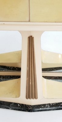 Italian Mirror & Marble Console Table, 1959-FO-589279