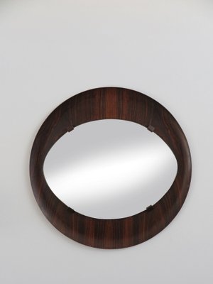 Italian Mirror with Wooden Frame, 1960s-CC-1588052