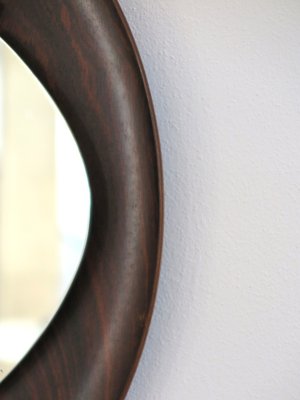 Italian Mirror with Wooden Frame, 1960s-CC-1588052