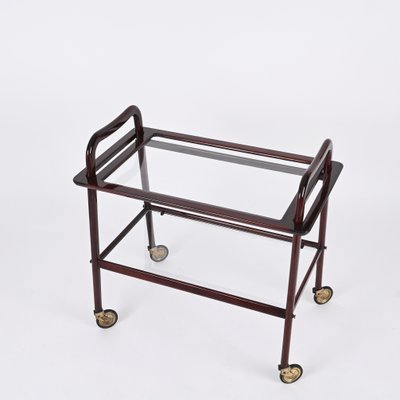 Italian Mod. 201 Serving Bar Cart, 1950s-JDR-1806611