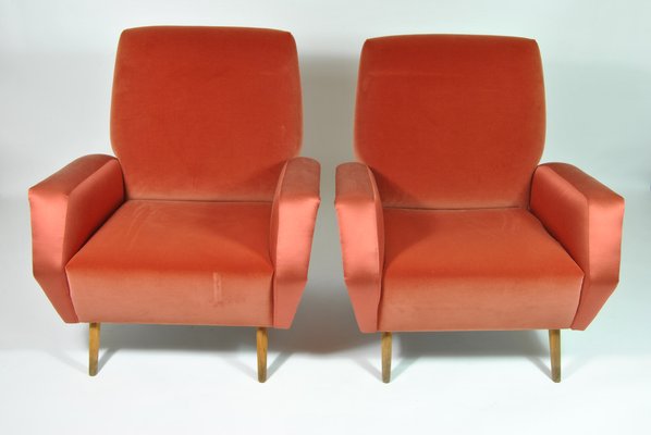 Italian Mod. 803 Armchairs by Gio Ponti for Cassina, 1954, Set of 2-WFB-1291809