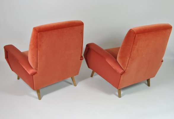 Italian Mod. 803 Armchairs by Gio Ponti for Cassina, 1954, Set of 2-WFB-1291809