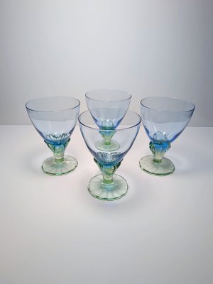 Italian Model Bahia Ice Cream Sundae Bowls, 1980s, Set of 4-VTK-2035423