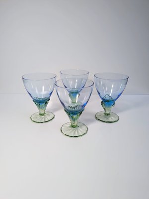 Italian Model Bahia Ice Cream Sundae Bowls, 1980s, Set of 4-VTK-2035423