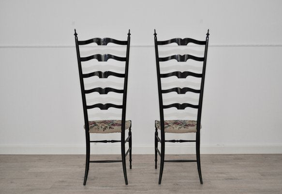 Italian Model Chiavari Dining Chairs, 1960s, Set of 2-KNM-554195