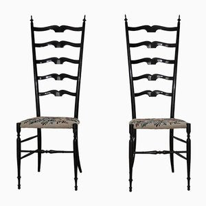 Italian Model Chiavari Dining Chairs, 1960s, Set of 2-KNM-554195