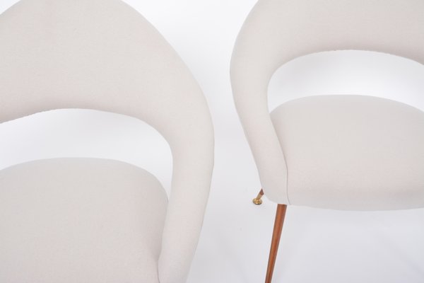 Italian Model DU 55 P Armchairs by Gastone Rinaldi from Rima, 1960s, Set of 2-FN-1520411