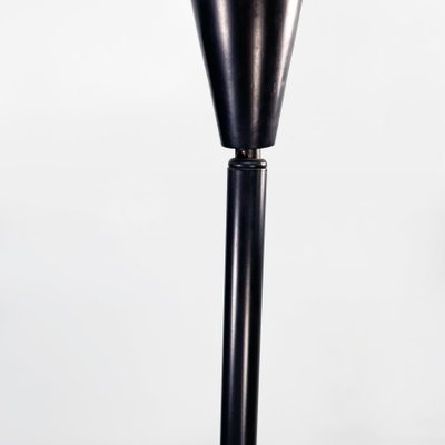 Italian Modern Black Metal Floor Lamp, 1990s-GDD-1394551