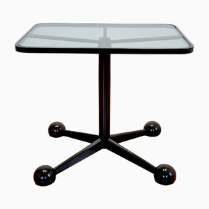 Italian Modern Black Side Table from Allegri, Italy, 1970s-PUG-1453067