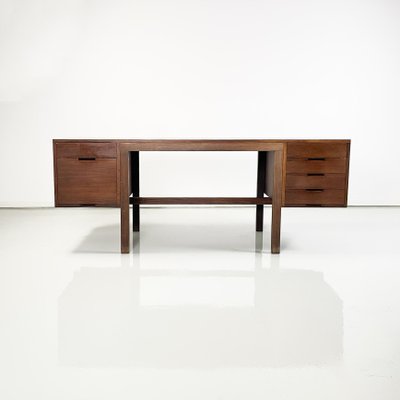 Italian Modern Canaan Desk in Wood attributed to Marcel Breuer for Gavina, 1970s-GDD-1416759