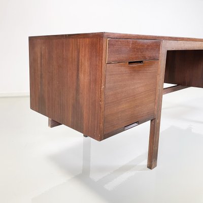 Italian Modern Canaan Desk in Wood attributed to Marcel Breuer for Gavina, 1970s-GDD-1416759