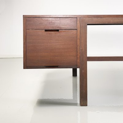 Italian Modern Canaan Desk in Wood attributed to Marcel Breuer for Gavina, 1970s-GDD-1416759