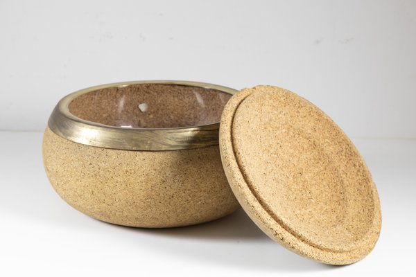 Italian Modern Cork Centerpiece, 1960s-LMR-1437649