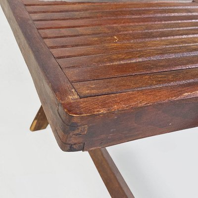 Italian Modern Folding Chairs in Teak, 1960s, Set of 3-GDD-1779813