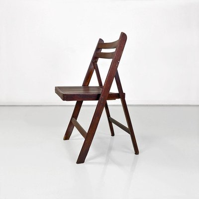 Italian Modern Folding Chairs in Teak, 1960s, Set of 3-GDD-1779813